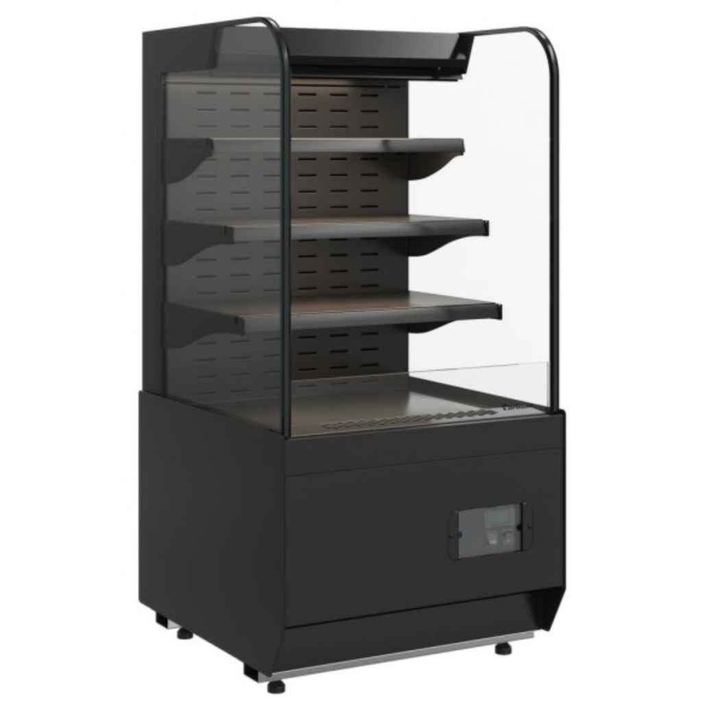 Витрина кондитерская Carboma KR70 VM 0,6-2 Standard (9005) открытая горка