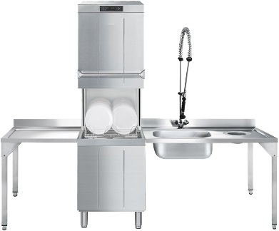 Купольная посудомоечная машина SMEG HTY511DH - Изображение 6