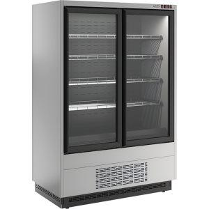 Горка холодильная Carboma FC20-07 VL 1,3-1 0300 STANDARD фронт X5L (версия 2.0) (9006-9005)