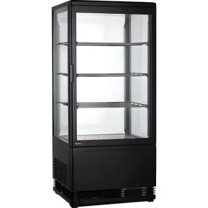 Витрина холодильная настольная Cooleq CW-70 BLACK