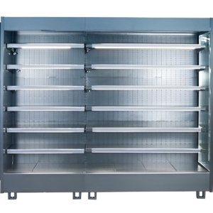 Горка холодильная Ангара ГХ 1000 - 1,25 (без боковин)