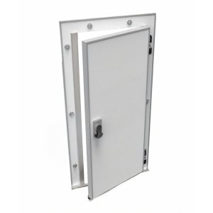 Дверь холодильная распашная одностворчатая НТ-РДО-800*2000/80 (с металлической рамой) - Изображение 2