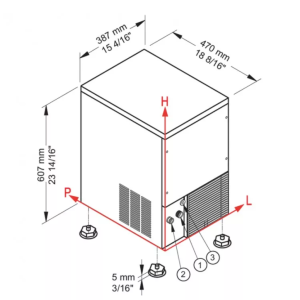 Льдогенератор Brema CB 246W HC (кубики) - Изображение 4