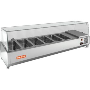 Витрина холодильная для ингредиентов HICOLD VRTG 1425 1/4