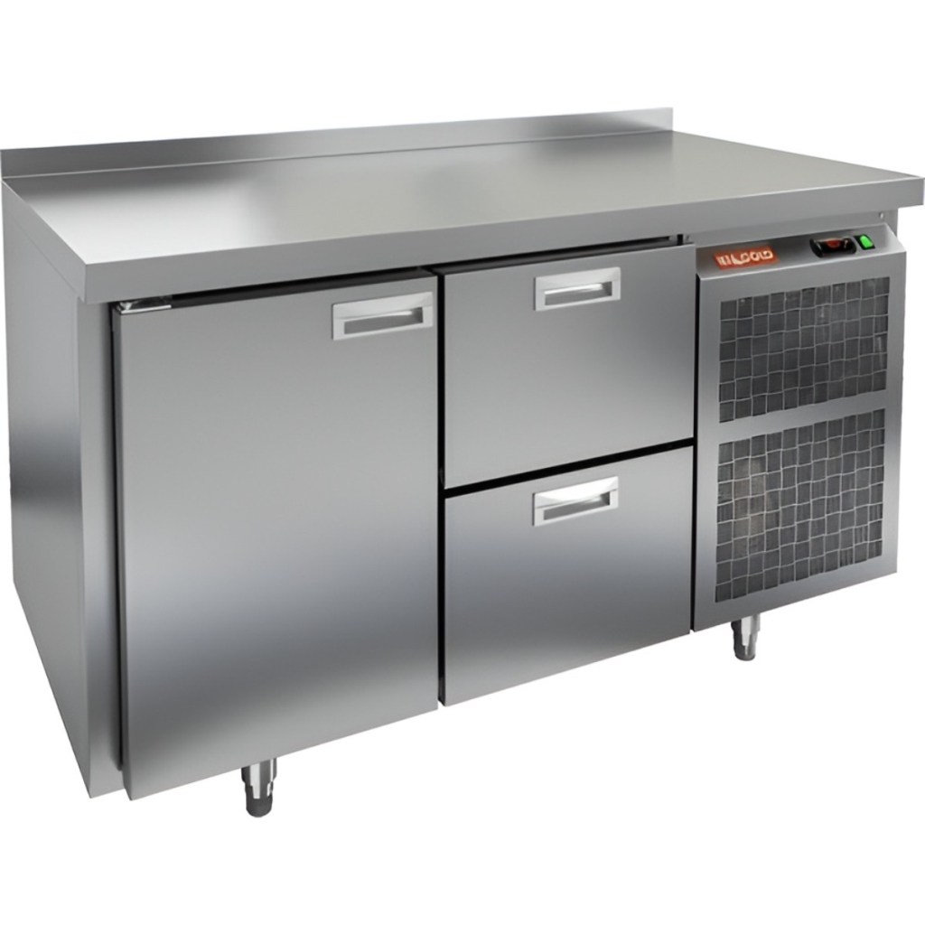 Стол холодильный среднетемпературный HiCold GN 12/TN З М камень