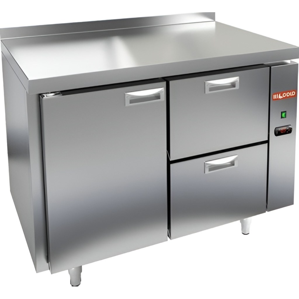 Стол холодильный среднетемпературный HiCold GN 12/TN P (без агрегата)