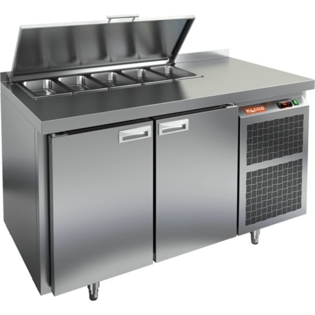 Стол холодильный для салатов HiCold SL1-11SN (1/3)