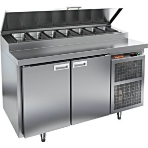 Стол холодильный для пиццы HiCold PZ1-11/GN (1/3H) (R290)