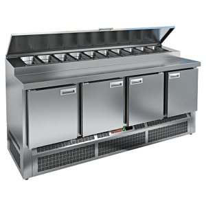 Стол холодильный для пиццы HiCold PZE1-1111GN (1/3) М