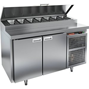 Стол холодильный для пиццы HiCold PZ1-11GN (1/3) М