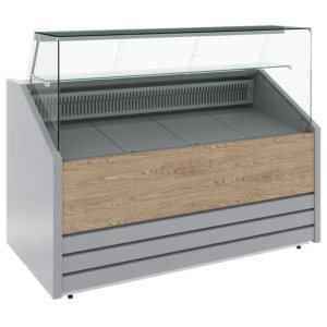 Витрина холодильная Carboma GC75 VM 1,5-1 фронт паттерн (динамика)