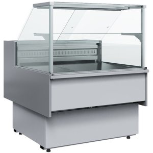 Витрина холодильная Carboma GC110 VM 1,5-1 (с боковинами, динамика) 0011-9006