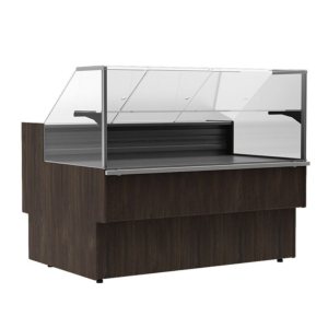 Витрина холодильная Carboma GC110 SM 1,5-1 (ВХС-1,5 Carboma GC 110) (1005 венге)