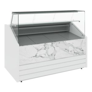 Витрина холодильная Carboma GC75 VV 1,5-1 фронт нестандартный цвет (динамика) - Изображение 2