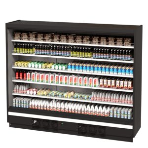 Горка холодильная Kifato Прага 3750×900×2050 (открытая, встроенный агрегат)