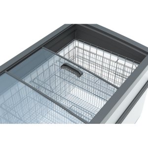 Ларь-бонета морозильная Frostor F 2100 ВЕ серая с корзинами - Изображение 2