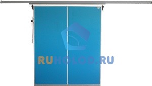 Откатная холодильная дверь Север СТ-ОХД 1800*3000/80