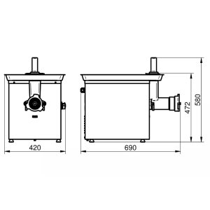 Мясорубка Аbat МЭП-300 - Изображение 2