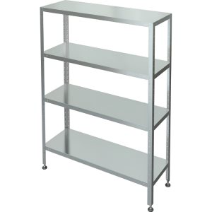 Стеллаж с 4-я сплошными полками МХМ С-4-0,4/1,0/2,0