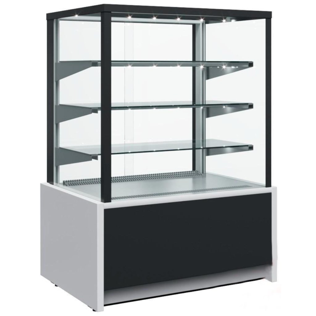 Витрина кондитерская Carboma KC70 VM 0,6-1 Light (ВХСв-0,6д Carboma Cube Техно) 9006-9005